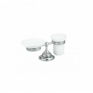 Мыльница и стаканчик на подставке Bugnatese F21